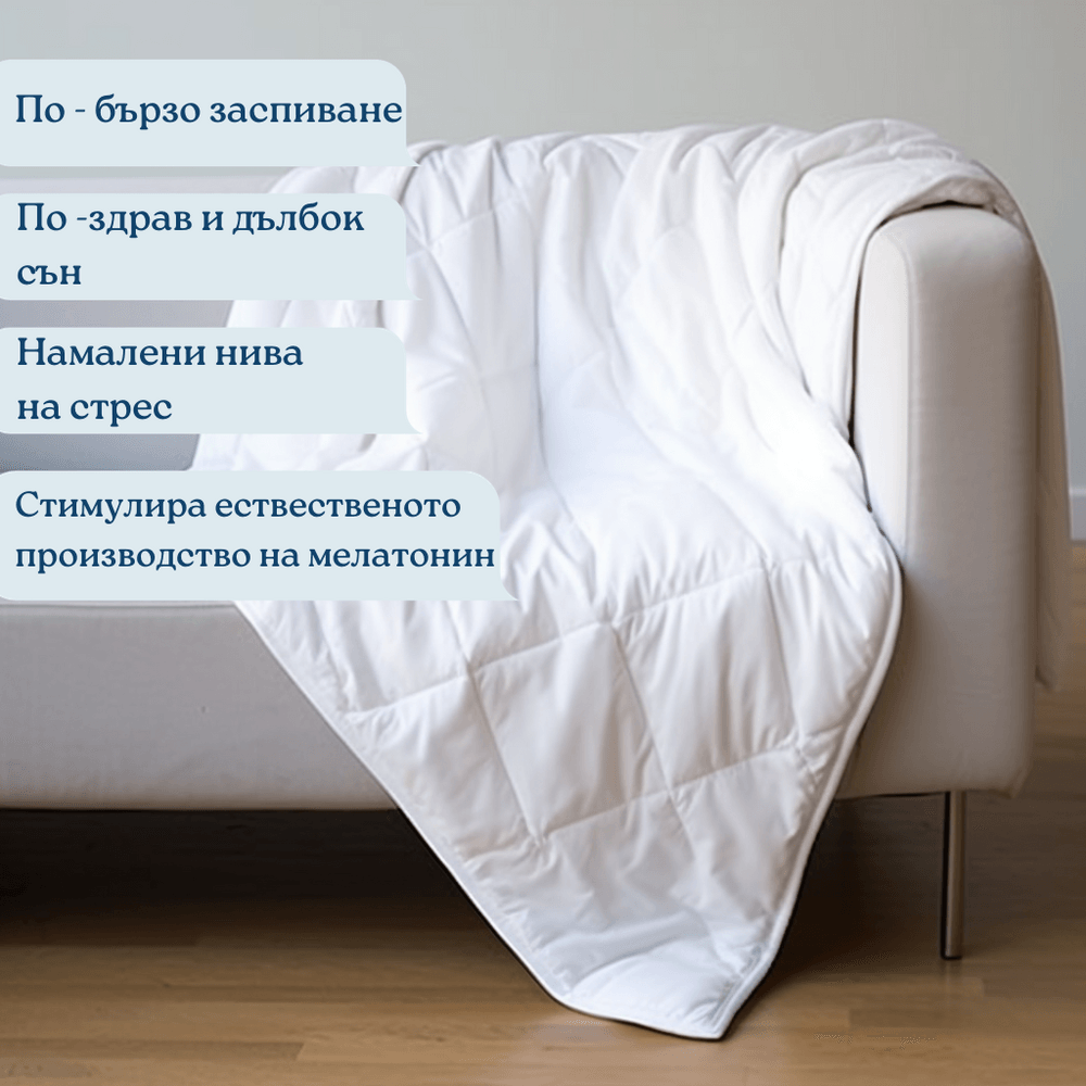 Тежко одеяло 8 кг. - Bodar.bg