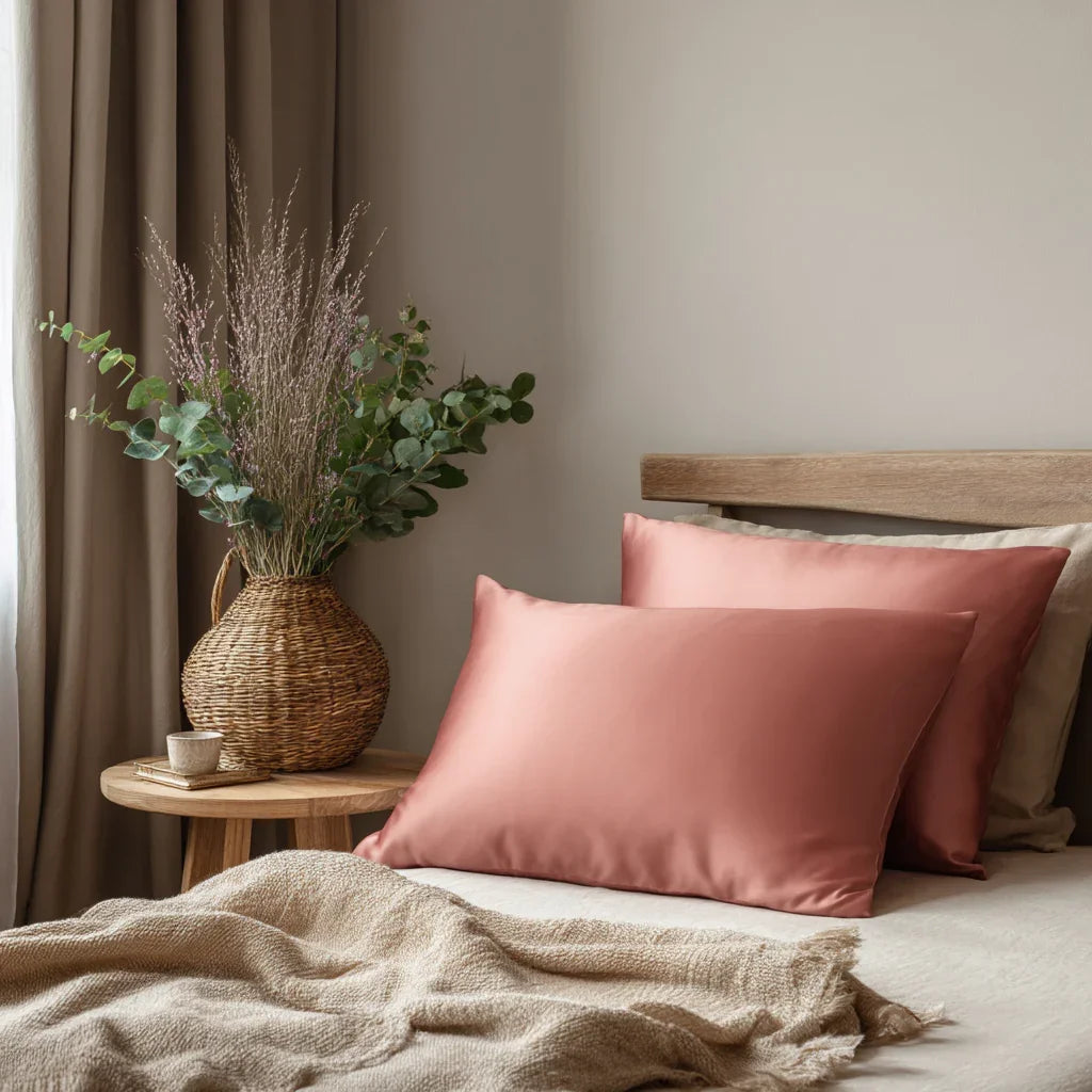 Silk cover "Ivory" 50x70cm.