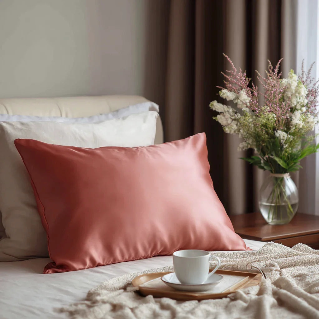 Silk cover "Ivory" 50x70cm.