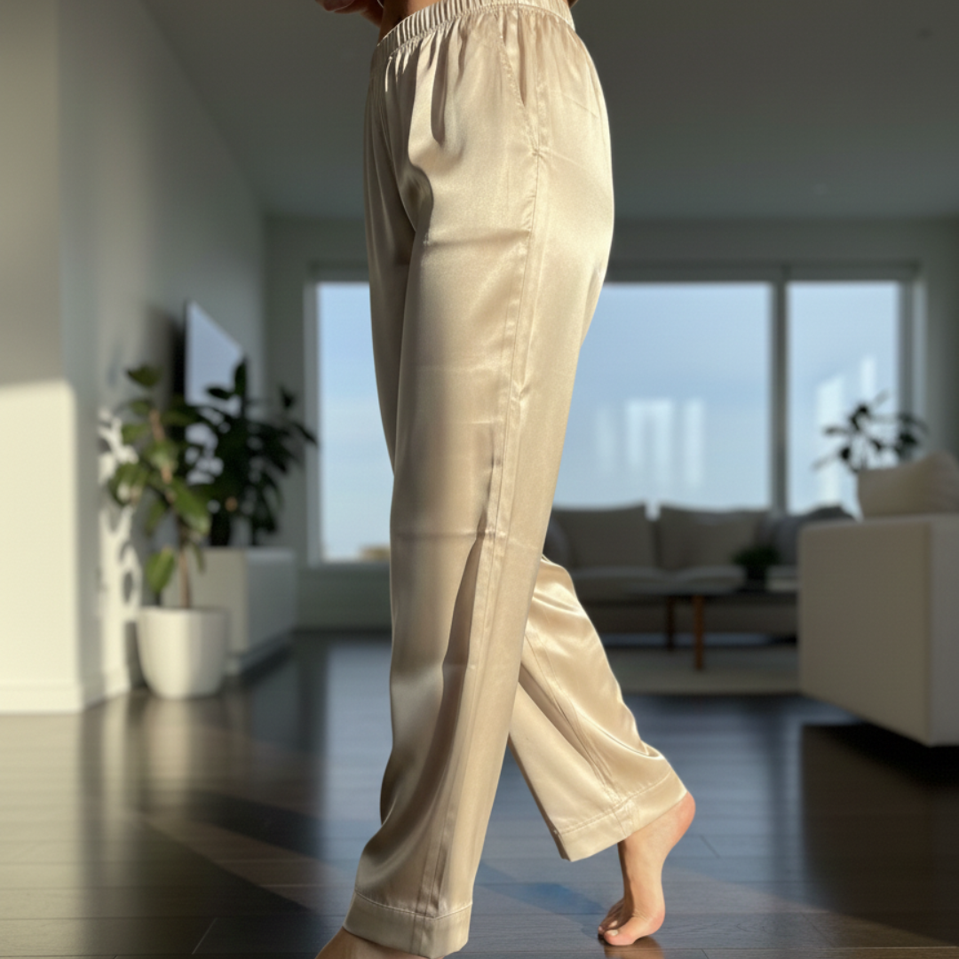 Пижама от Естествена Коприна - "Шампанско"