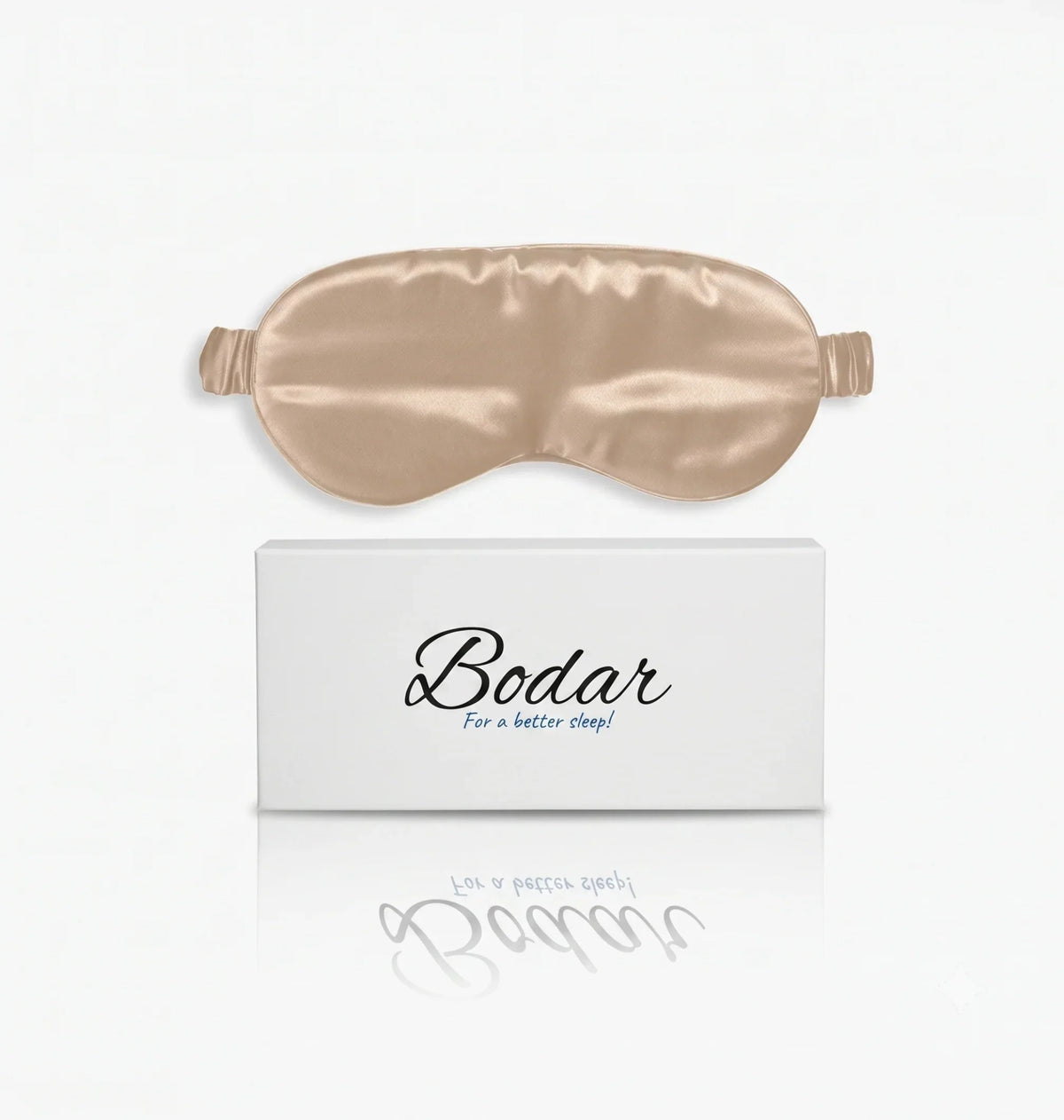 Champagne 100% silk sleep mask