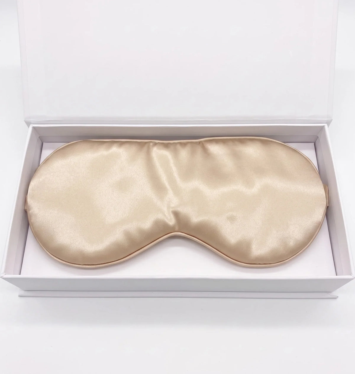 Champagne 100% silk sleep mask