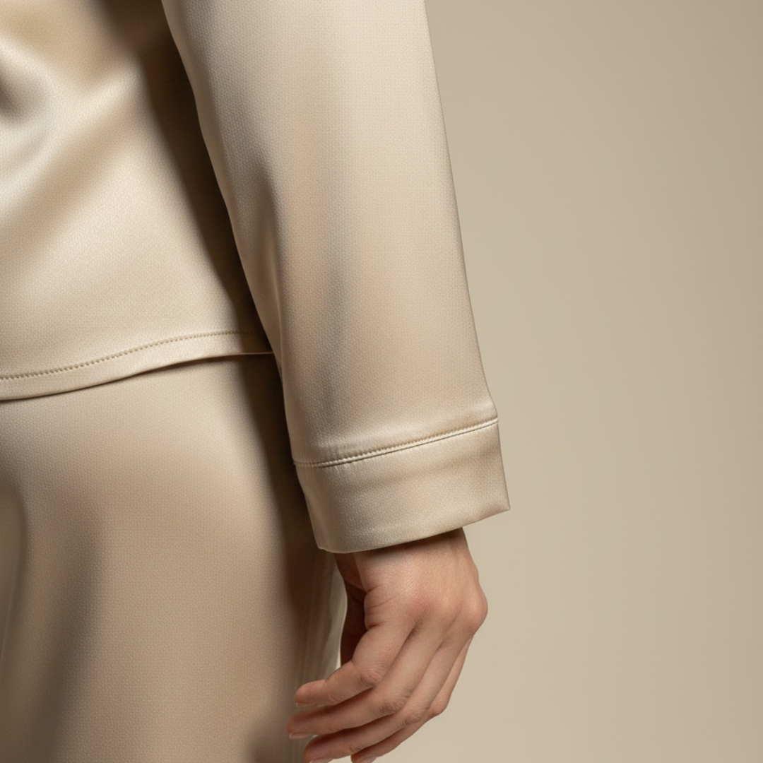 Пижама от Естествена Коприна - "Шампанско"